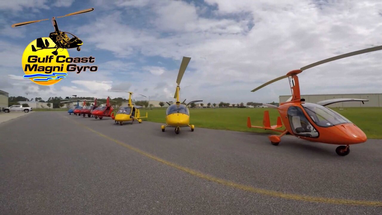 Gyroplane Flight to Dauphin Island