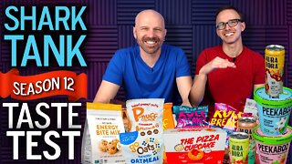 Shark Tank Season 12 Food and Drink Taste Test!