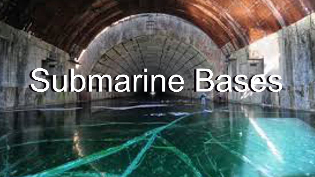 Are There SUBMARINE BASES HIDDEN In Plain Sight?