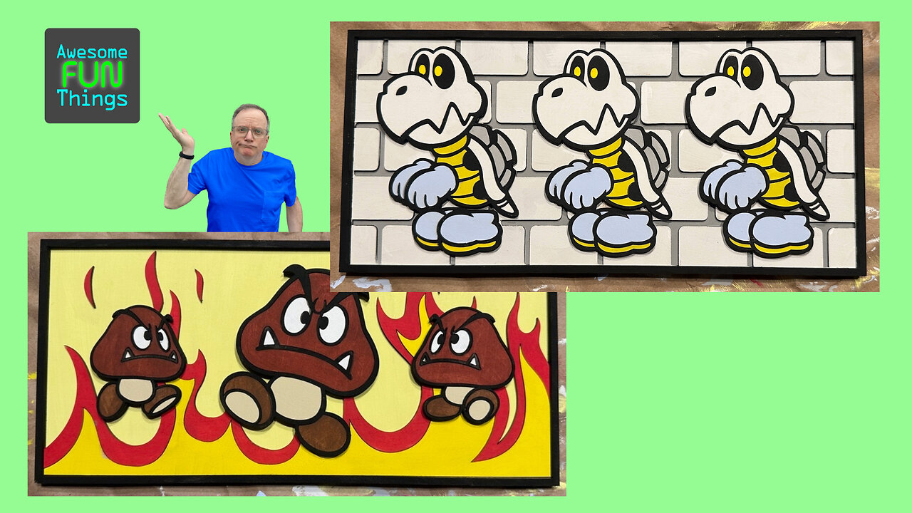 Dry Bones & Goomba Art = Done! (One is My Fav)