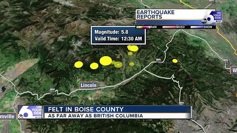 Earthquakes rattle Western Montana