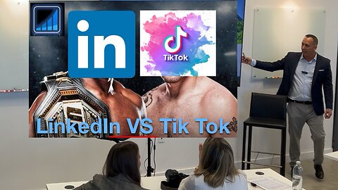 LinkedIn Vs. TikTok #GetExponential