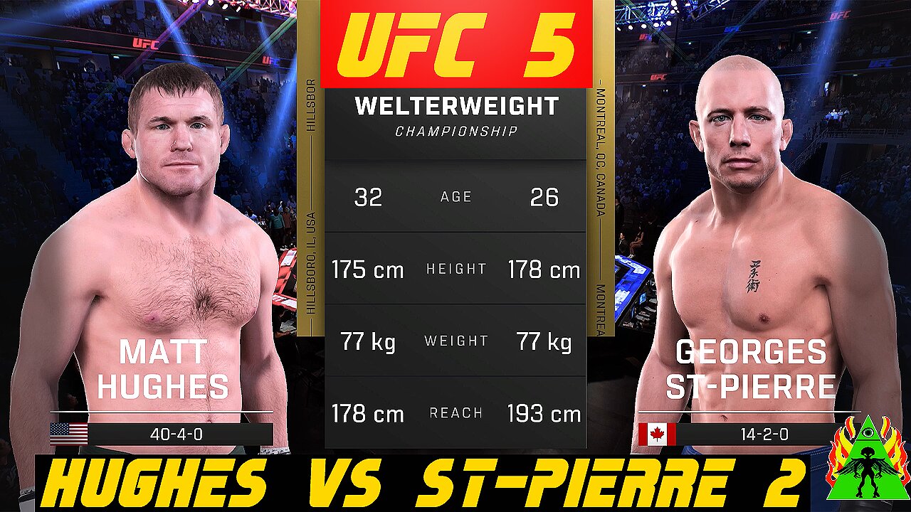 UFC 5 - HUGHES VS GSP 2