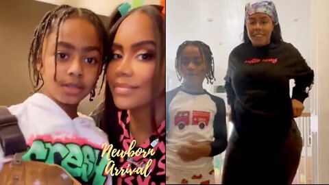 Derrick Rose Son PJ Teaches Mom Mieka How To Make A TikTok! 💃🏾🕺🏾