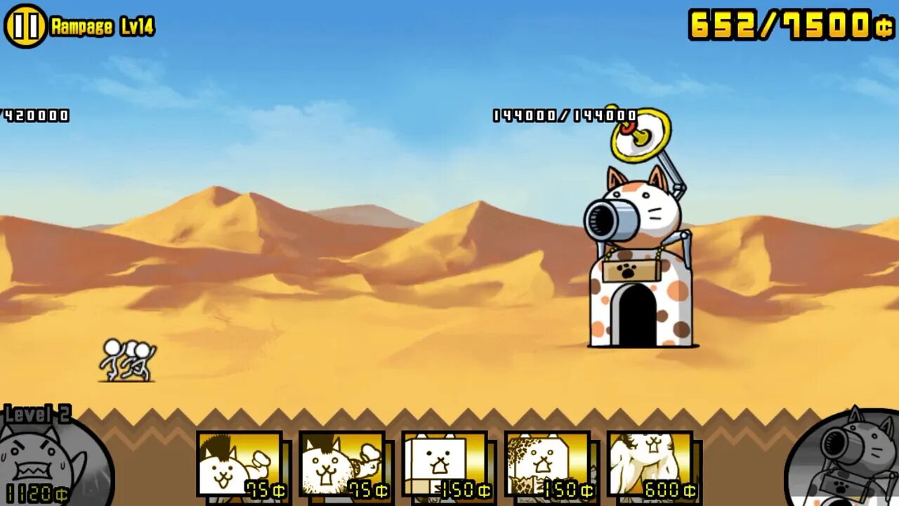 The Battle Cats - Le’Grim Strikes - Rampage Lv14