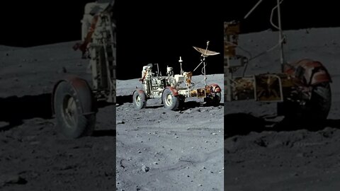 Som ET - 45 - Moon - Apollo 16 Landing Site Panorama #shorts