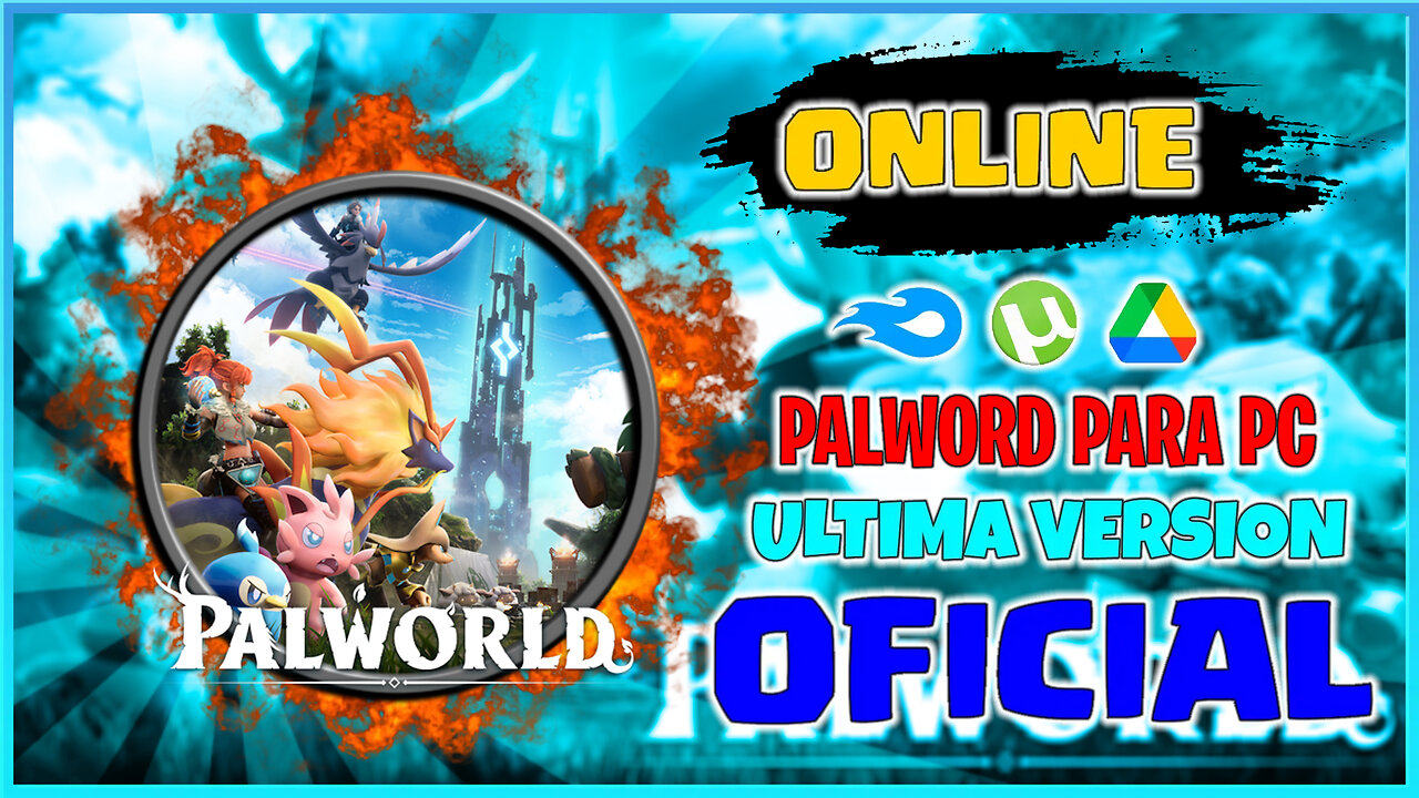 DESCARGAR PALWORLD para PC ONLINE (INSTALAR PALWORLD en PC)