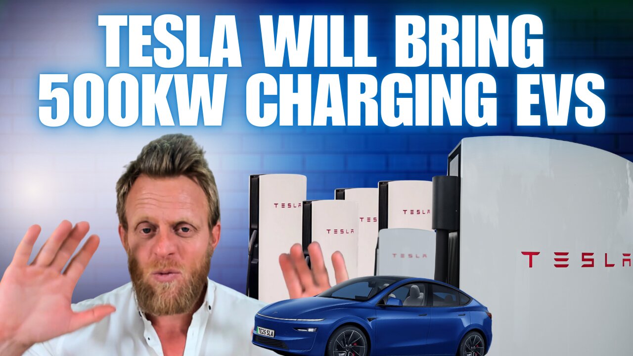 New Tesla chargers get insane 500kW charging for cars and 1.2MW for trucks