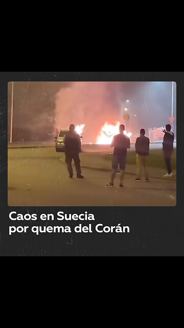 Violentos enfrentamientos en Suecia tras quema del Corán