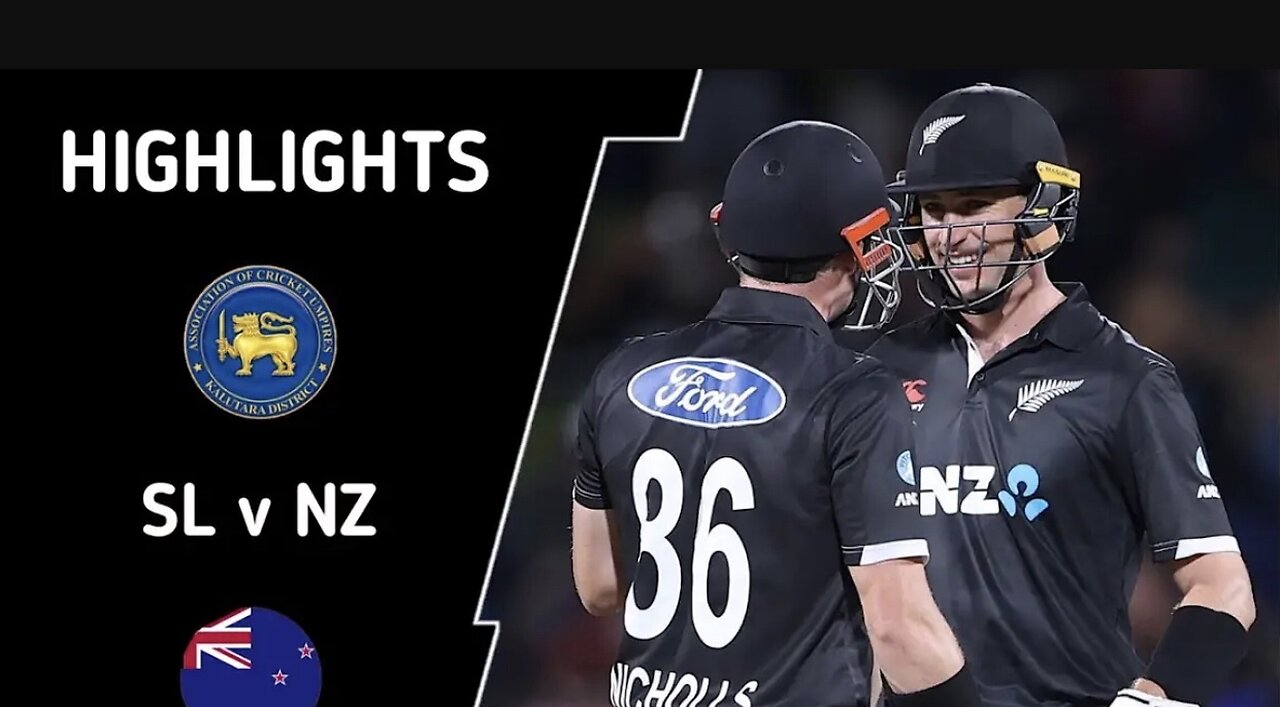 Sri Lanka vs New Zealand 2nd T20 2023 Highlights