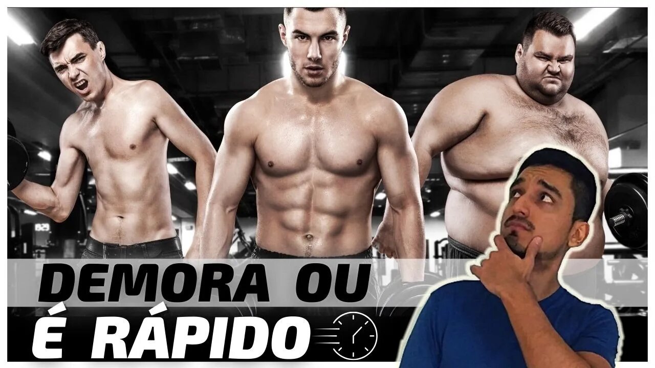 Com QUANTO Tempo vê RESULTADO na ACADEMIA?💪 Quanto Tempo Demora para Ver Resultados na MUSCULAÇÃO?🕐