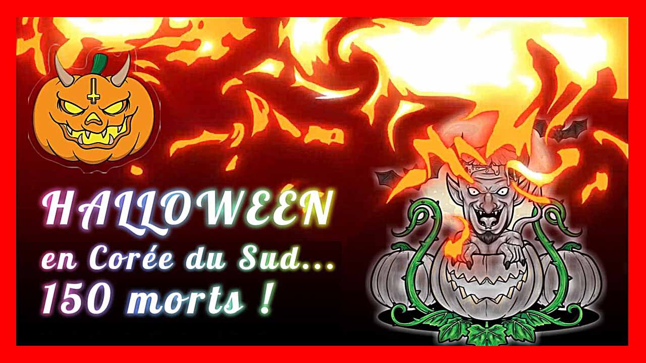 Halloween en Corée du Sud. Une bousculade fait 150 morts...(Hd 720)