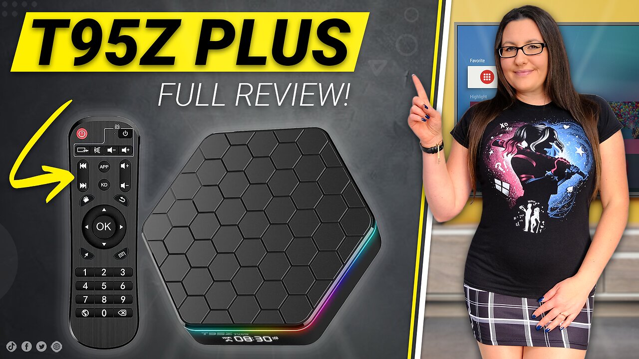 ⭐ T95Z Plus TV Box ⭐ Full Review | Android Box | 4GB RAM!!