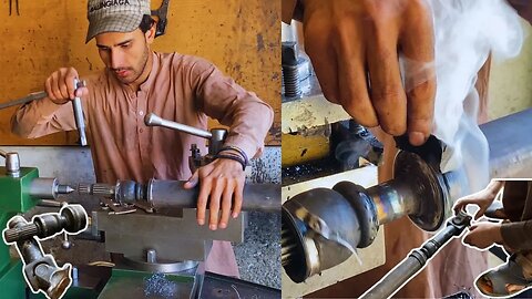 Turning an Old Pipe into a Functional Shaft | DIY Transformation | Mactech Pakistan