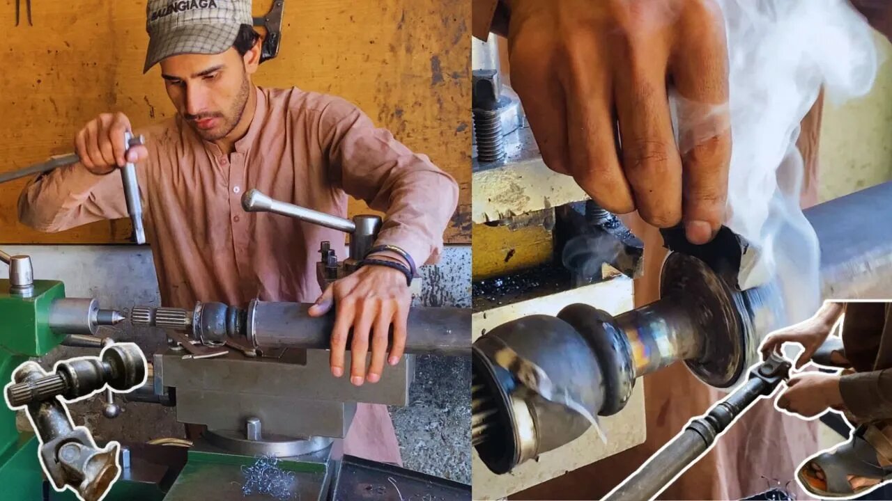 Turning an Old Pipe into a Functional Shaft | DIY Transformation | Mactech Pakistan