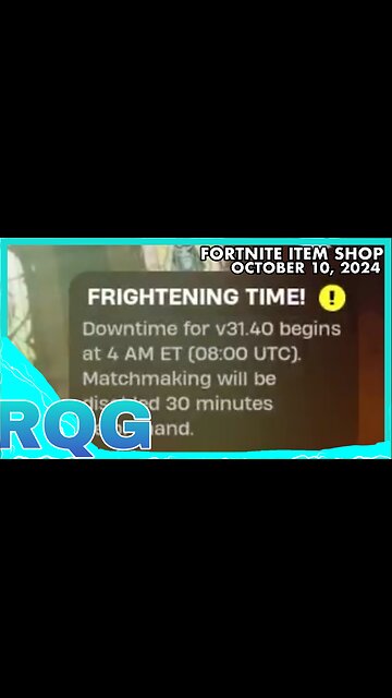 FORTNITEMARES UPDATE IS TOMORROW!! FORTNITE ITEM SHOP (October 10, 2024)