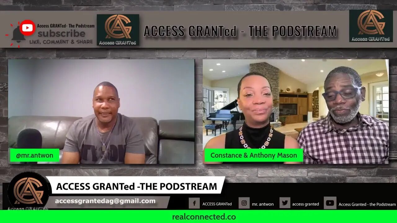 Access GRANTed with Anthony and Constance Mason