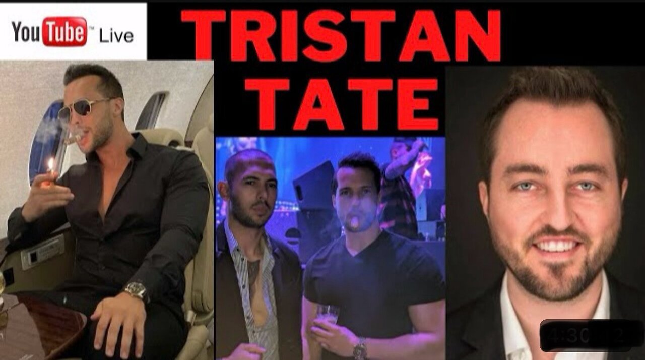 Tristan Tate YouTube Live | International Playboy | Pro Kickboxer | Rich Legit