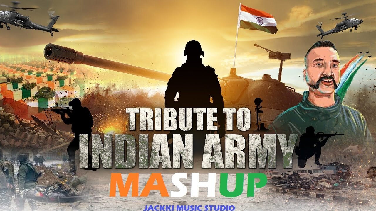 Indian Army Mashup (Tribute) || Jackki Music Studio || Black Day Special || Patriotic Songs