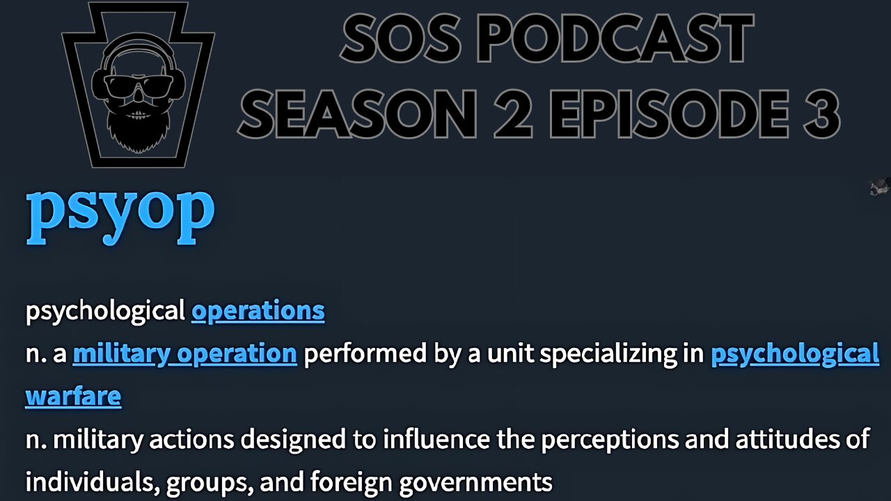 State of Stupidity Podcast Season 2 Episode 3: Olympics of Psyops