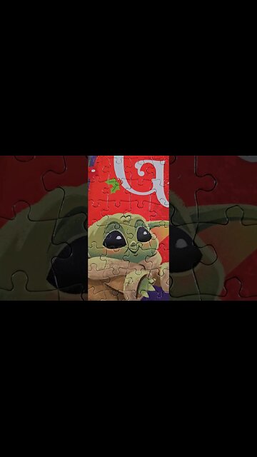 Who else wants this cutie for Christmas? #puzzle #grogu #christmas #shorts