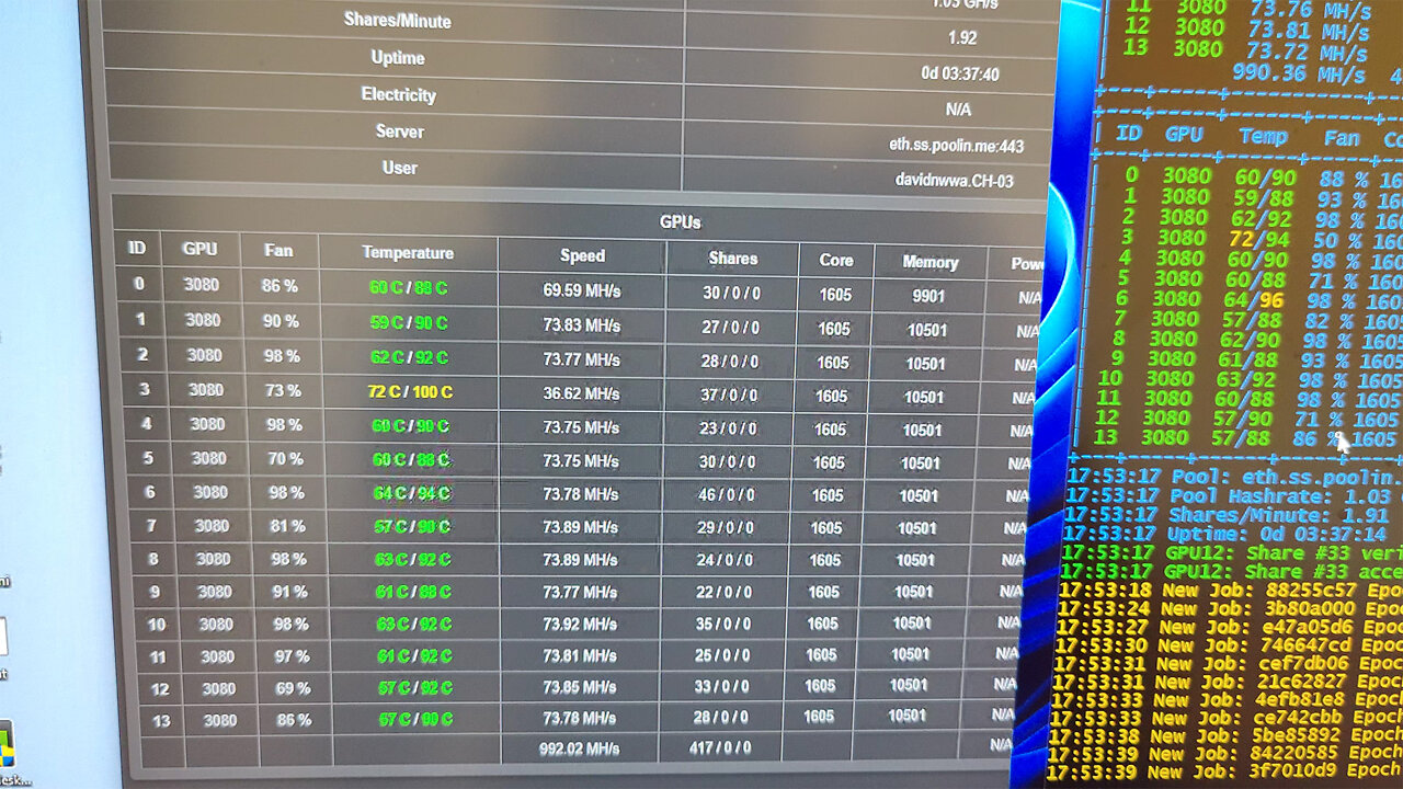 Windows 11 GPU Mining - Fixing Slow GPUS, Half the Speed, Random Gminer Glitch