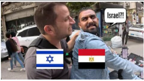 What happens when an Israeli visits Egypt. CHECK OUT THE FEAR