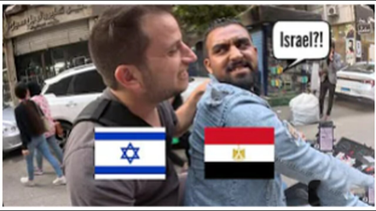 What happens when an Israeli visits Egypt. CHECK OUT THE FEAR