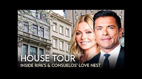 Kelly Ripa & Mark Consuelos - House Tour - $27 Million Manhattan Townhouse & More