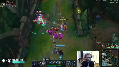 TL Bjergsen shows his perma stun zilean trick