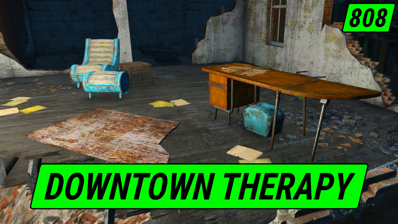 Downtown Therapy Session | Fallout 4 Unmarked | Ep. 808