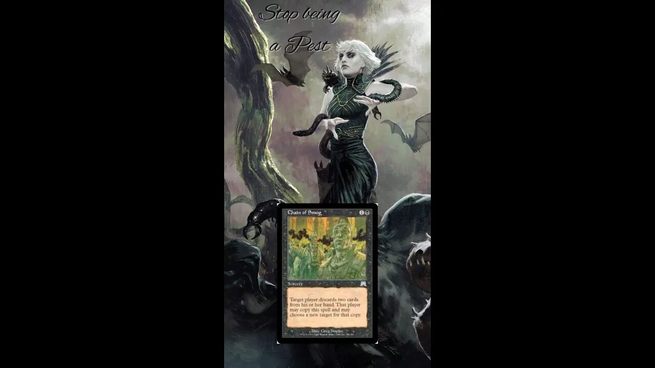 Witch Chain of Smog Combo | MTG Legacy #shorts #shortsvideo #mtg