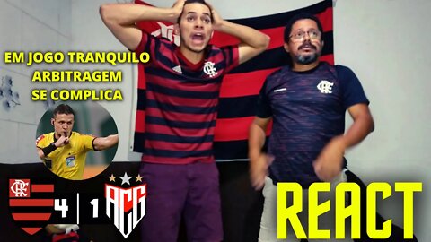 +3 PONTOS | [REACT] REAÇÕES FLAMENGO 4 X 1 ATLÉTICO GO | BRASILEIRÃO 2022