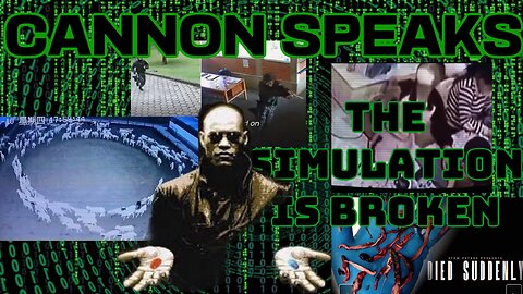 CANNON SPEAKS: The Simulation Is Broken