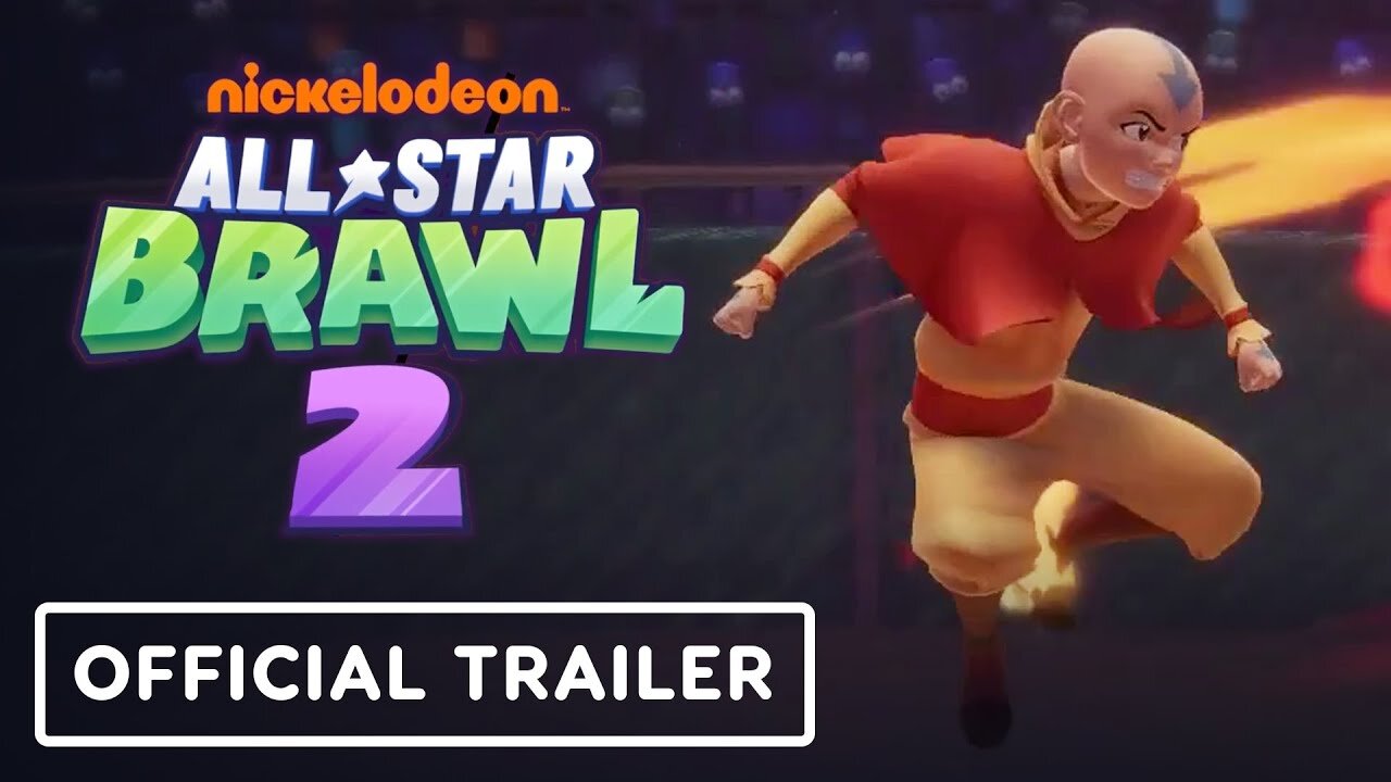 Nickelodeon All-Star Brawl 2 - Official Aang Spotlight Trailer