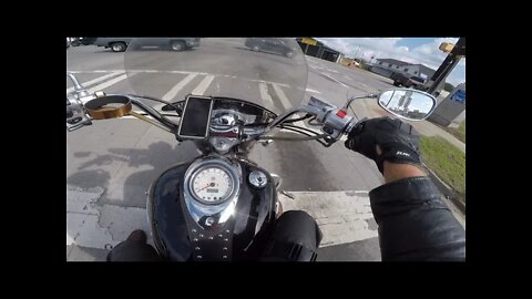 Big Bug to the Face! It Ain't Easy Being a Biker!