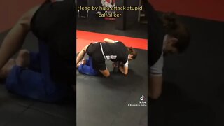 Weird calf slicer #shorts #bjj #martialarts