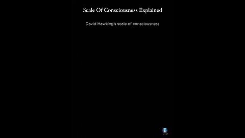 Scale of Consciousness Explained 🧬🔥