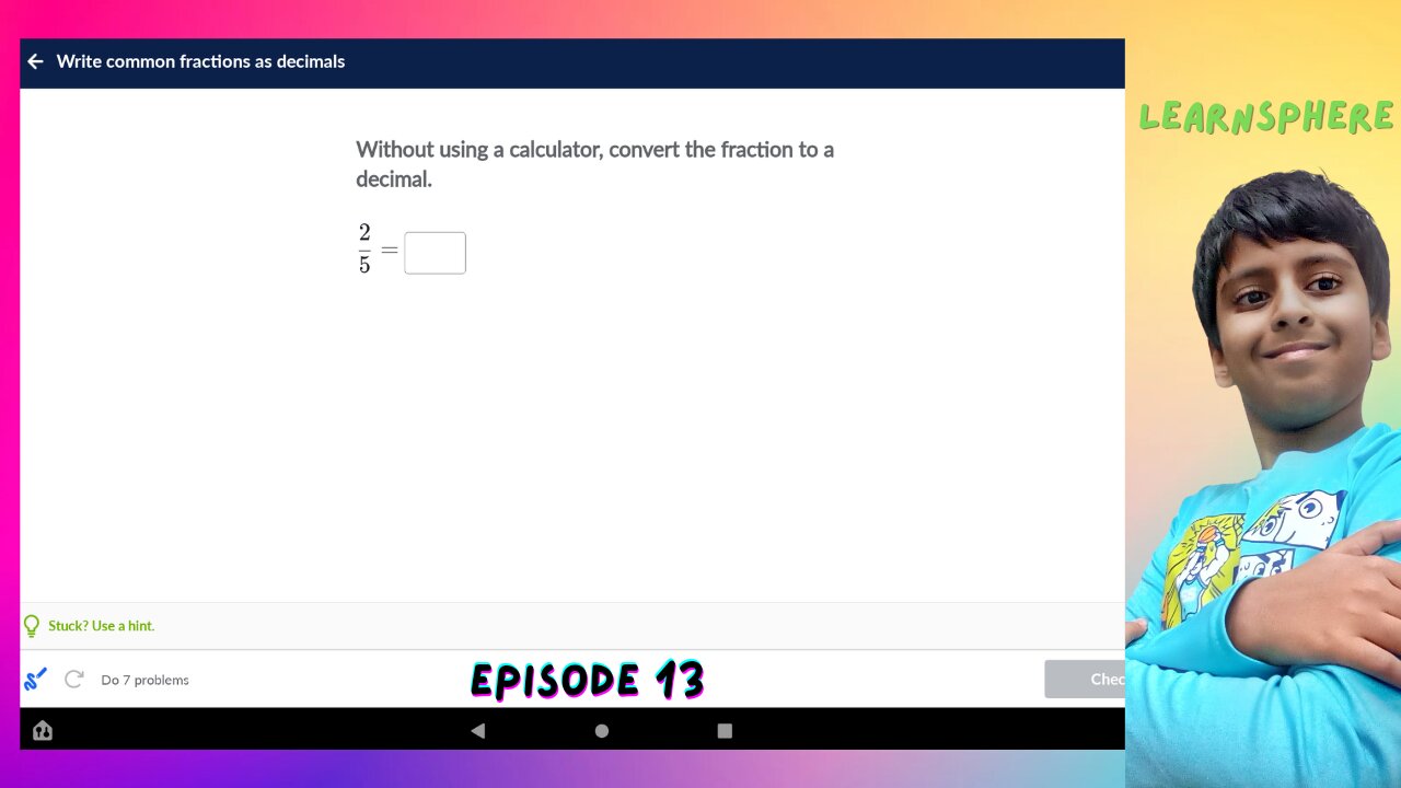 Early Math Review Episode 13