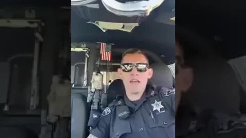 cop talks about plandemic movie and germs are every where