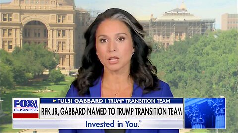 Tulsi Gabbard: "The choice in this election is very clear... To put it simply