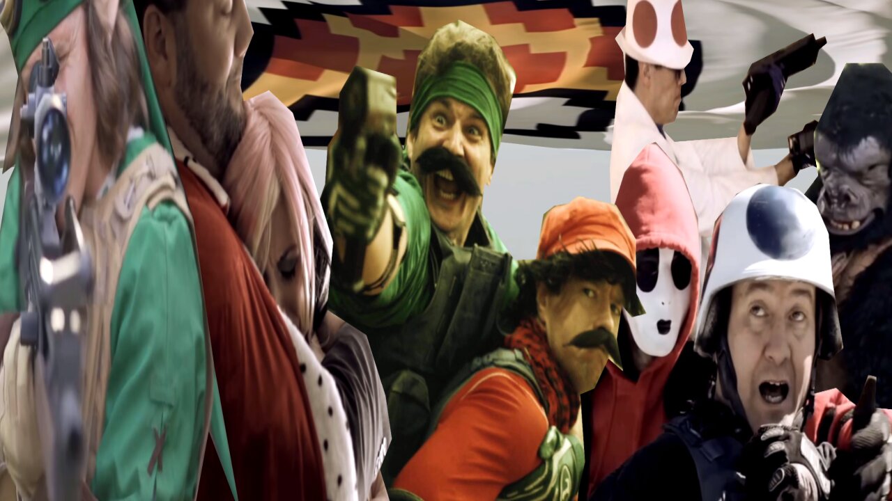 Mario Warfare (Music Video) - A Lifetime Of War Remix Sabaton/ANAHATA