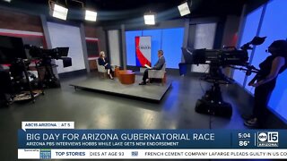 Katie Hobbs sits with Arizona PBS for interview