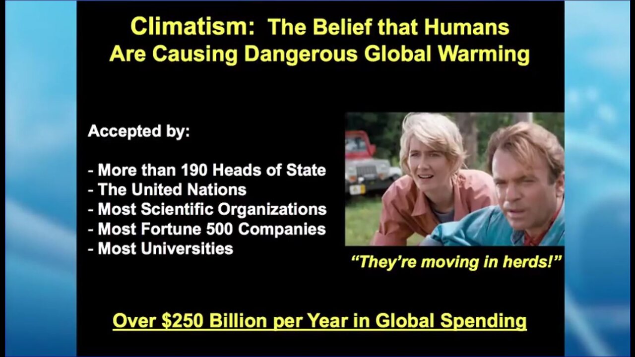 Refresher Course for Joe, Justin and Greta -Climate Change