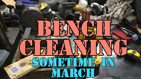 Bench Cleaning - Sometime in March Madness