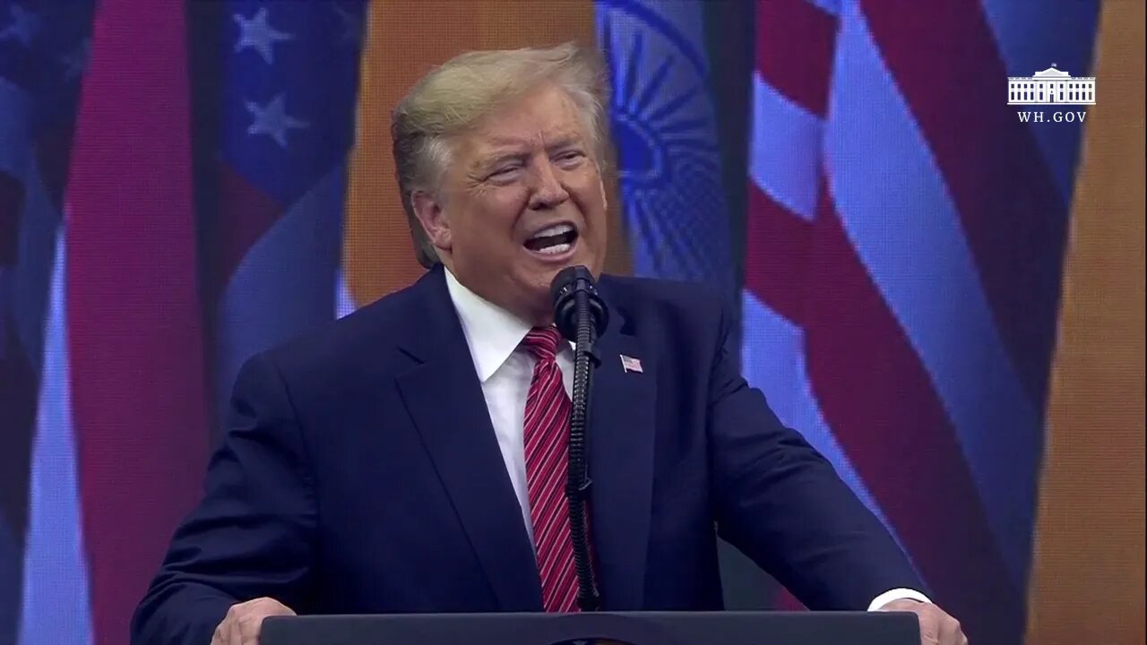 President Trump Delivers Remarks at “Howdy Modi: Shared Dreams, Bright Futures”