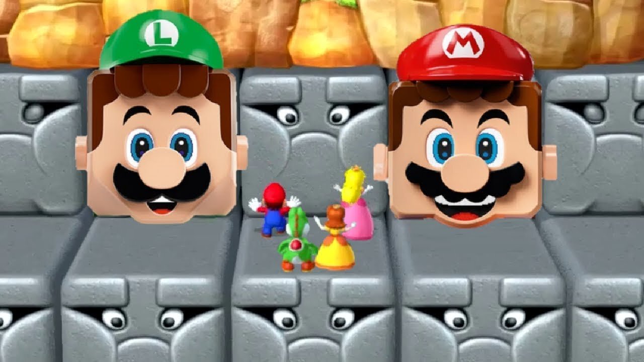 Mario Party 10 - All 4 Player Free-For-All Minigames