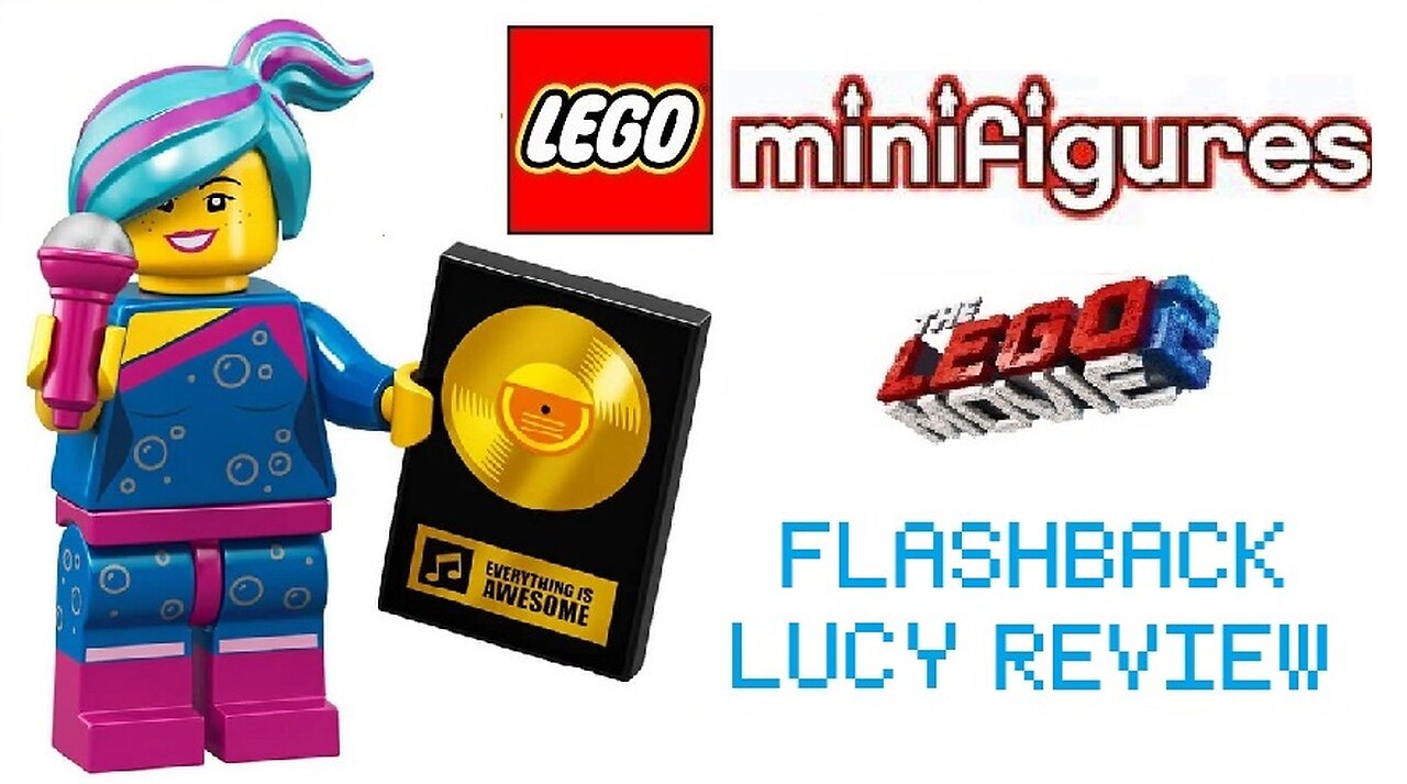 The Lego Movie 2 Minifigures Flashback Lucy Review