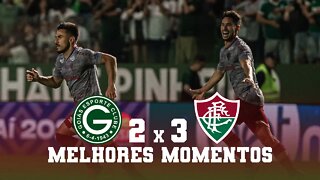 GOIÁS 2 X 3 FLUMINENSE | BRASILEIRÃO 2022 | MELHORES MOMENTOS