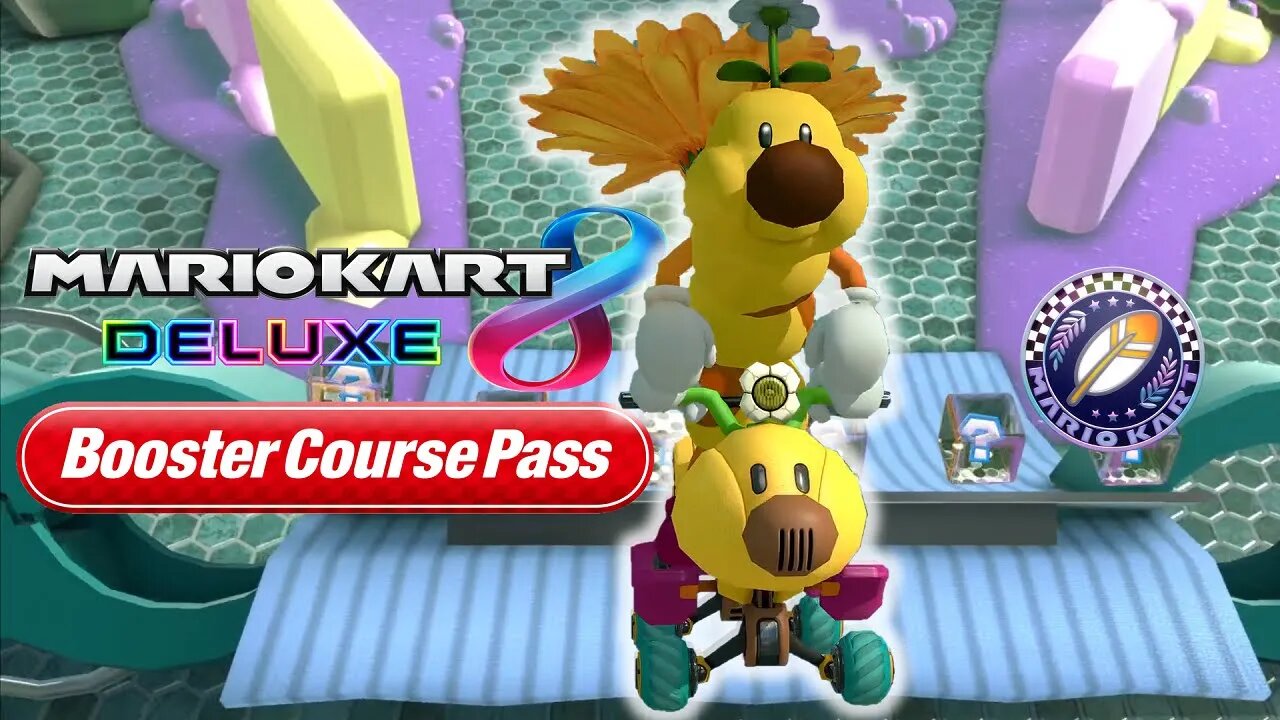 Mario Kart 8 Deluxe - Booster Course Pass Wave 5 - Wiggler Wild Wiggler Feather Cup